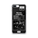 Greatest Real Madrid Plays iPhone Case: Miracle in Madrid (2022)