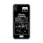 Greatest Real Madrid Plays iPhone Case: Miracle in Madrid (2022)