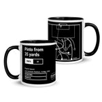 Greatest Benfica Plays Mug: Pinto from 35 yards (1994)